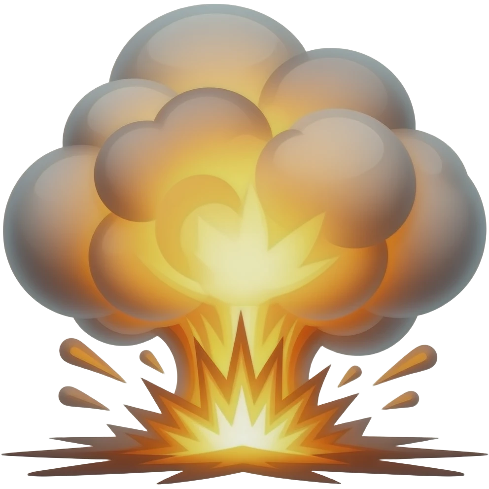 Boom emoji