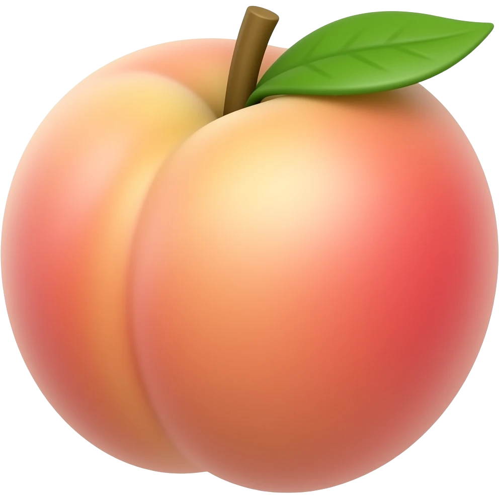 🥵🍑 emoji
