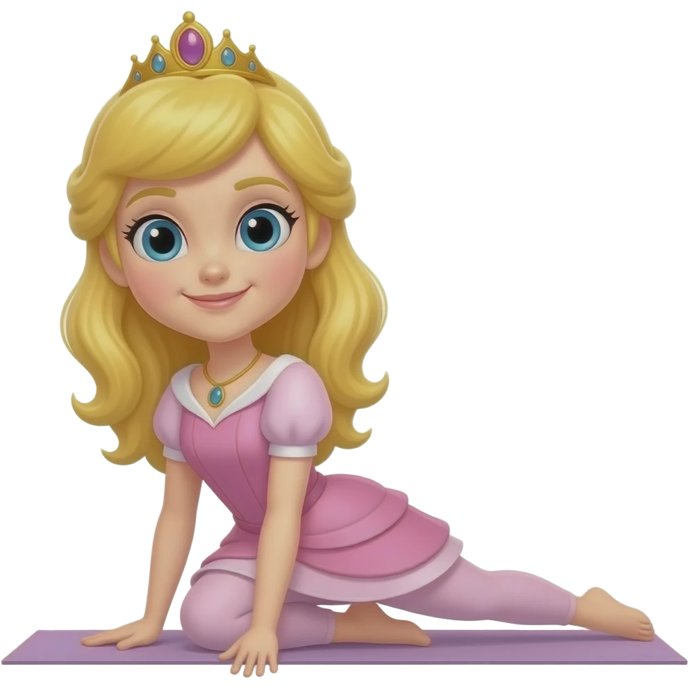 pilates princess emoji