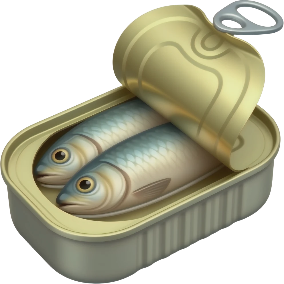 Sardinenbüchse emoji