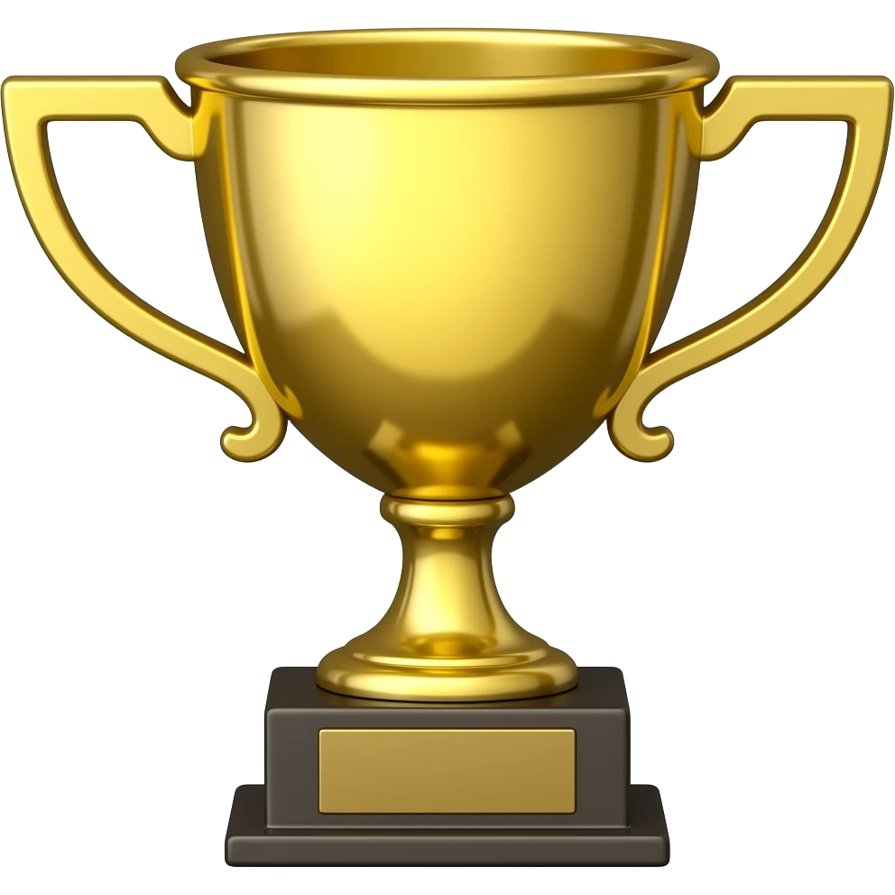 standup comedy trophy emoji