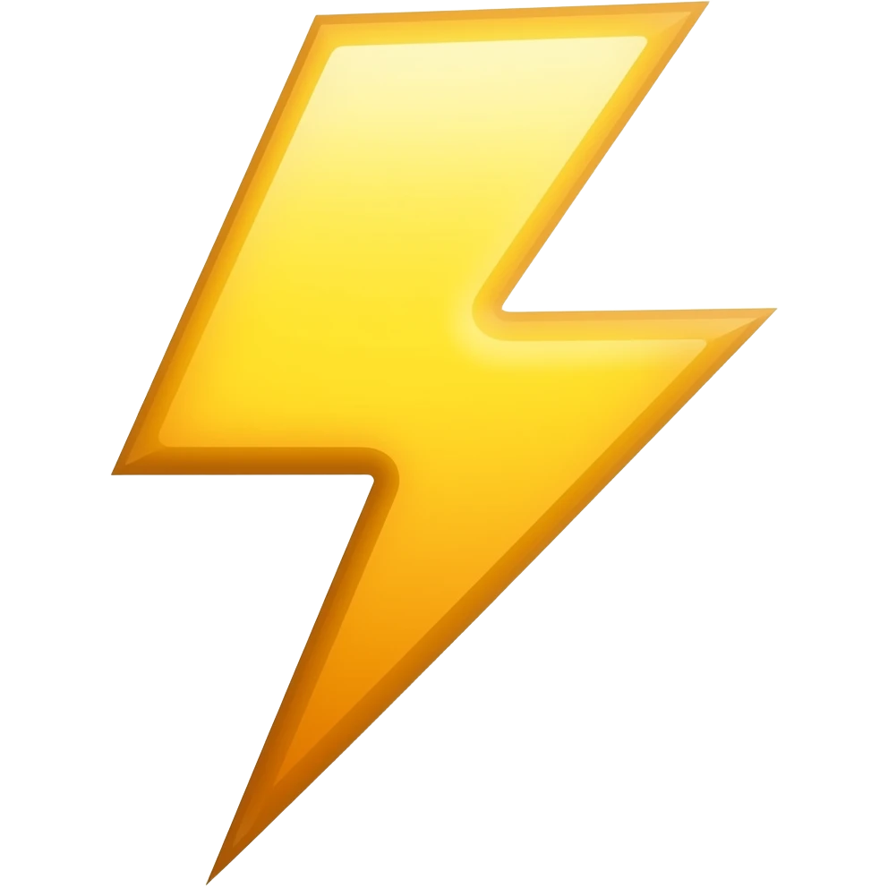 ⚡ emoji