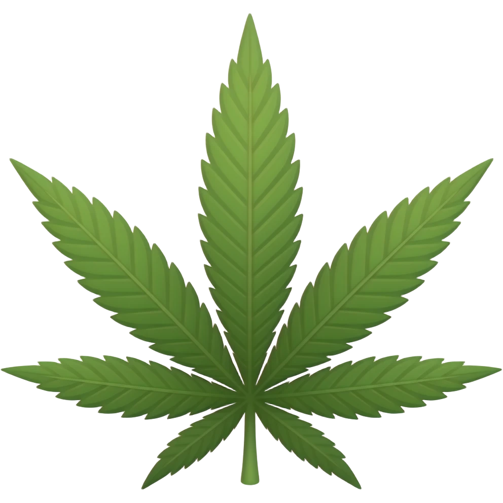 Hoja de marihuana emoji
