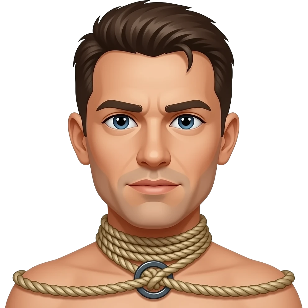 Spanking bound slave emoji
