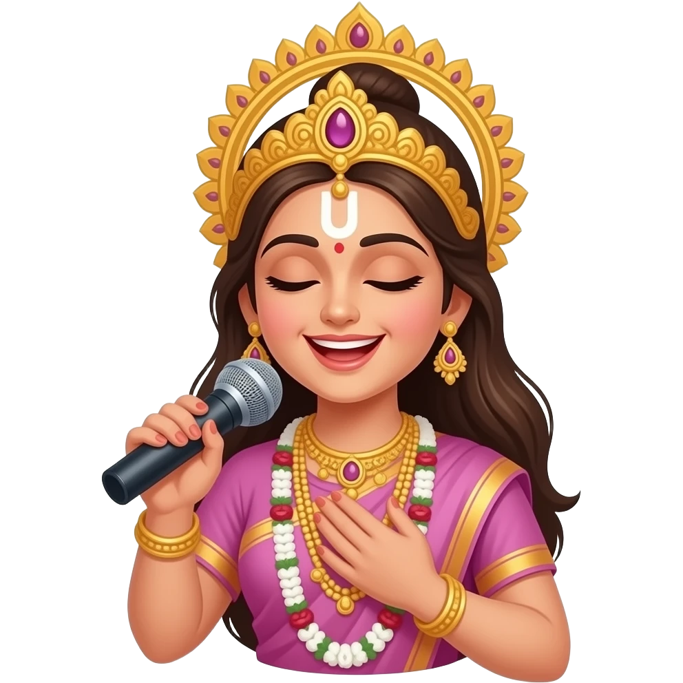 Radhe radhe emoji