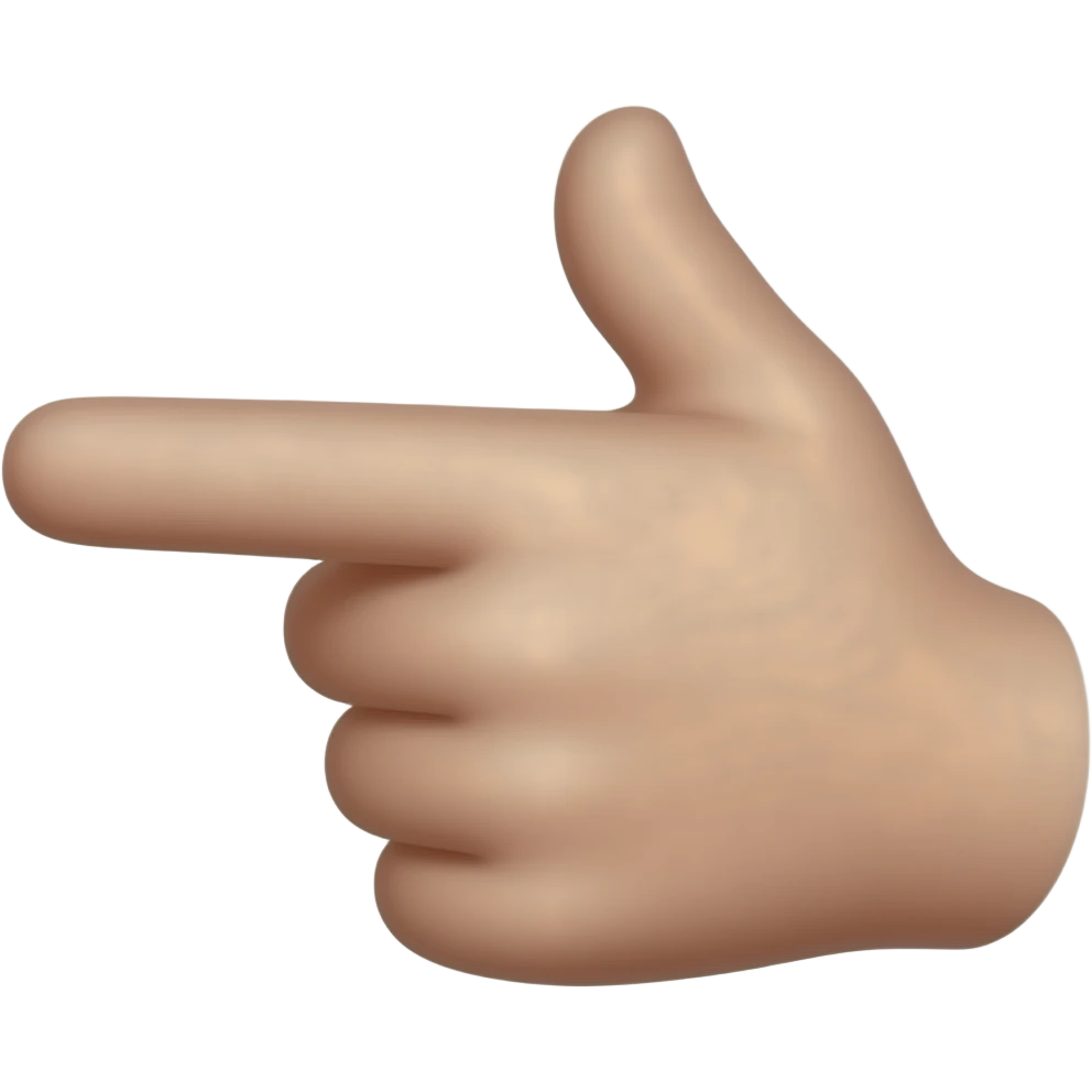 hand who 
points at you emoji