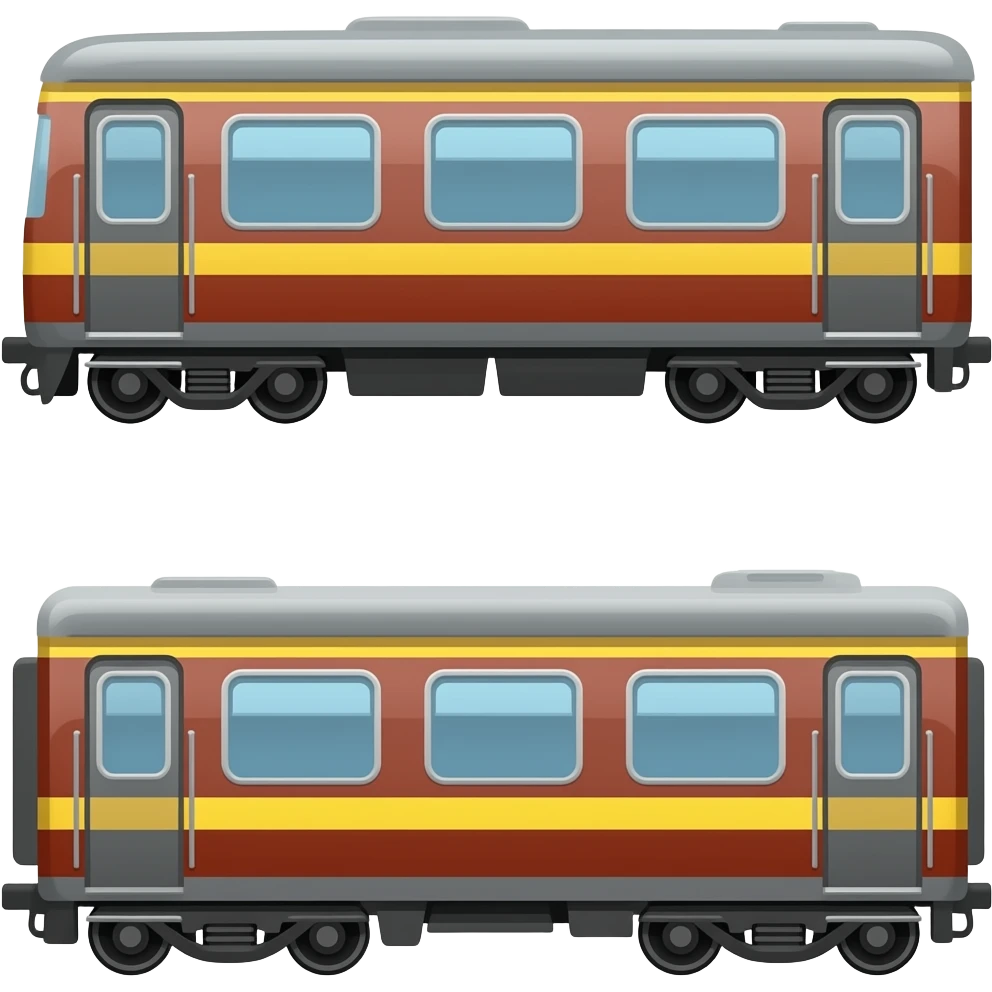 🚂🚃🚃 emoji