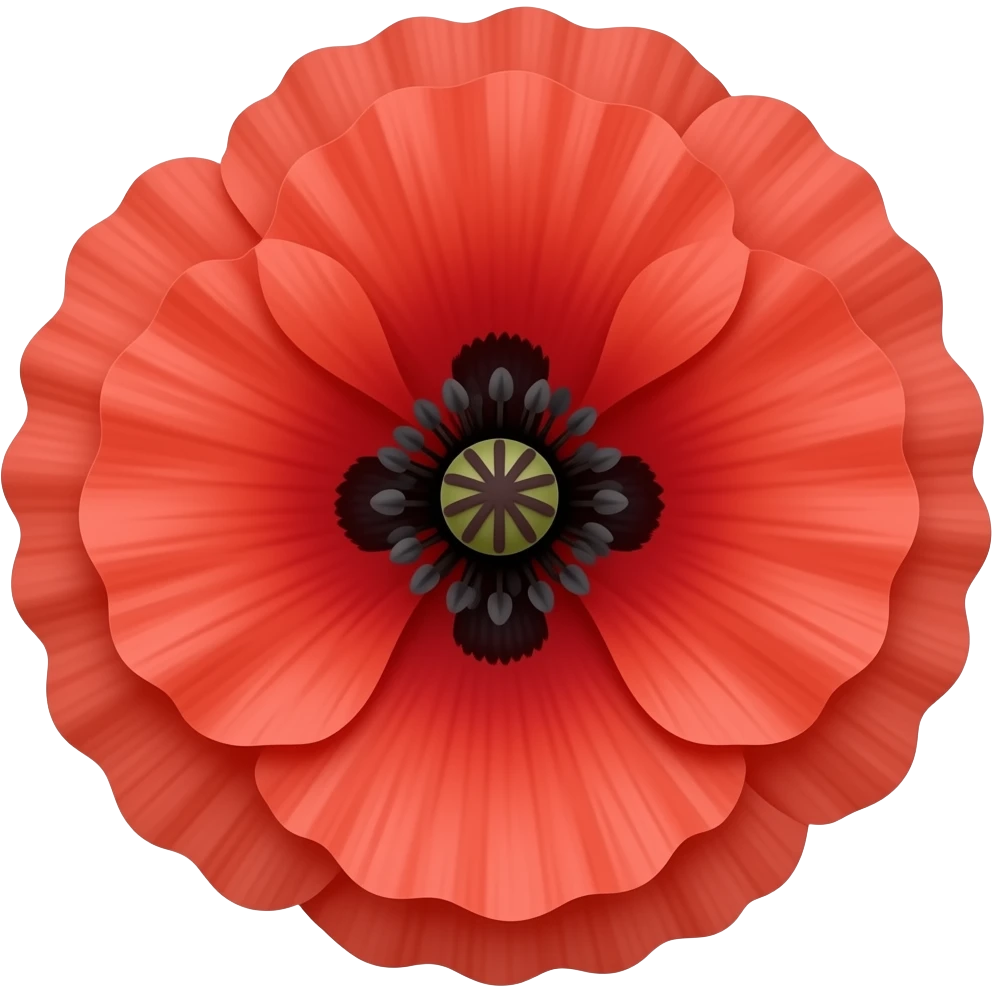 Poppy emoji