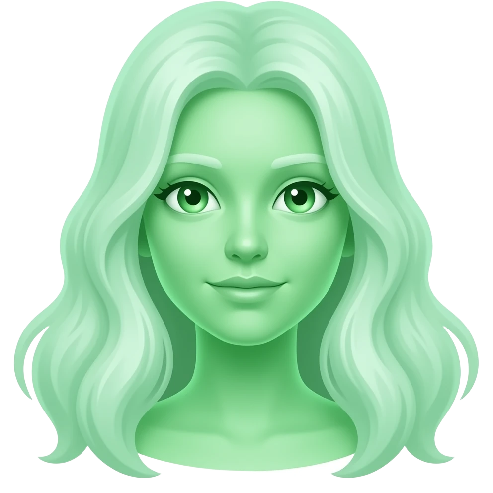grüner geist emoji