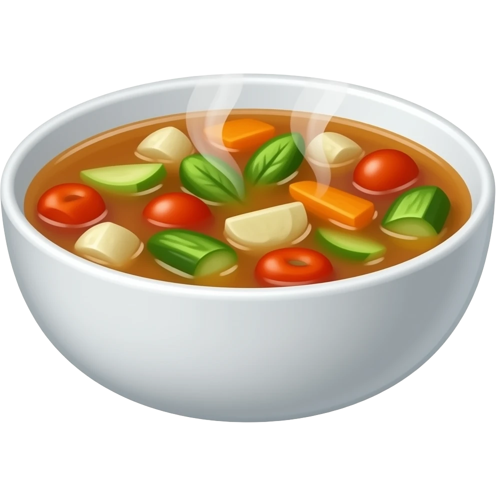 Soup emoji | AI Emoji Generator