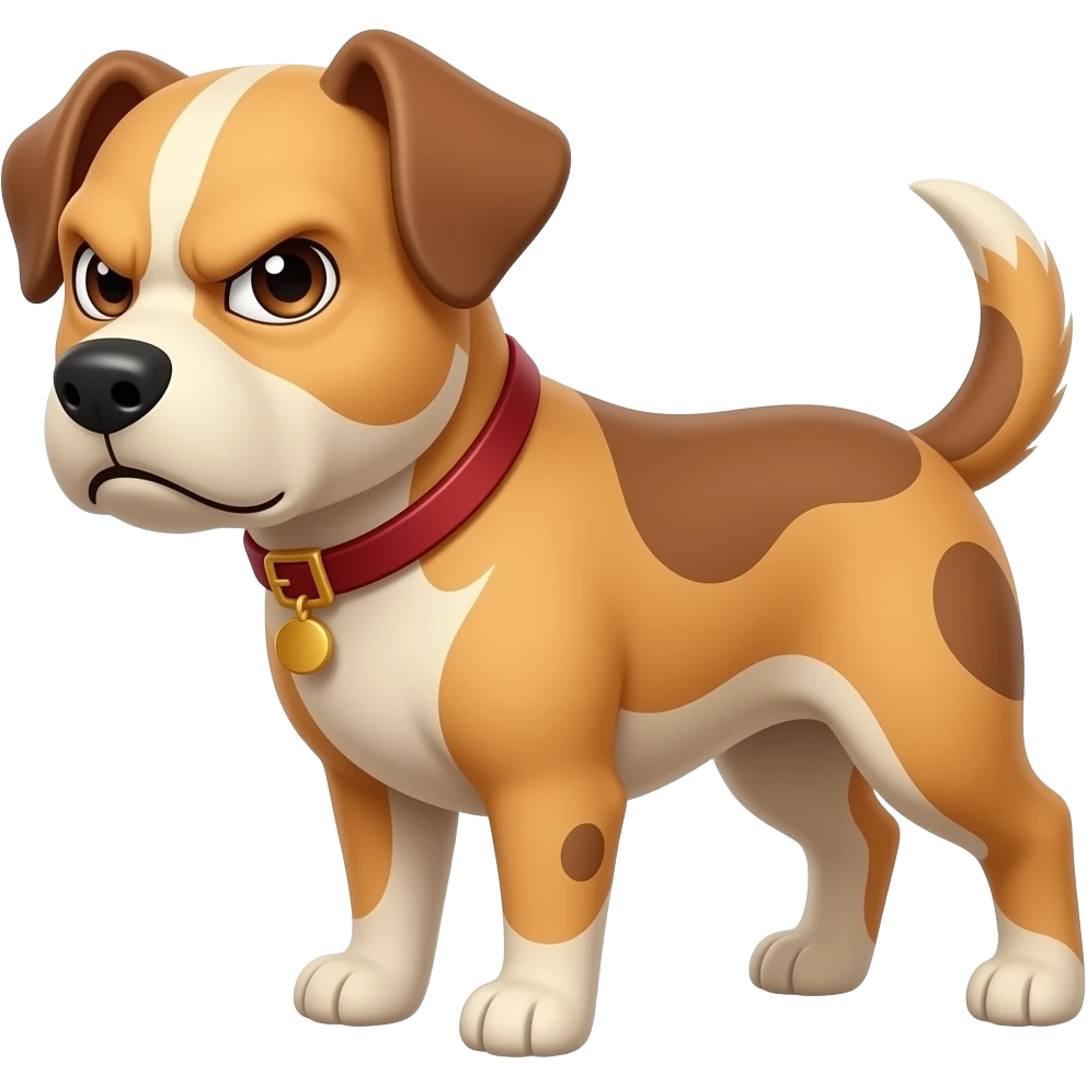 🐶+😡 emoji