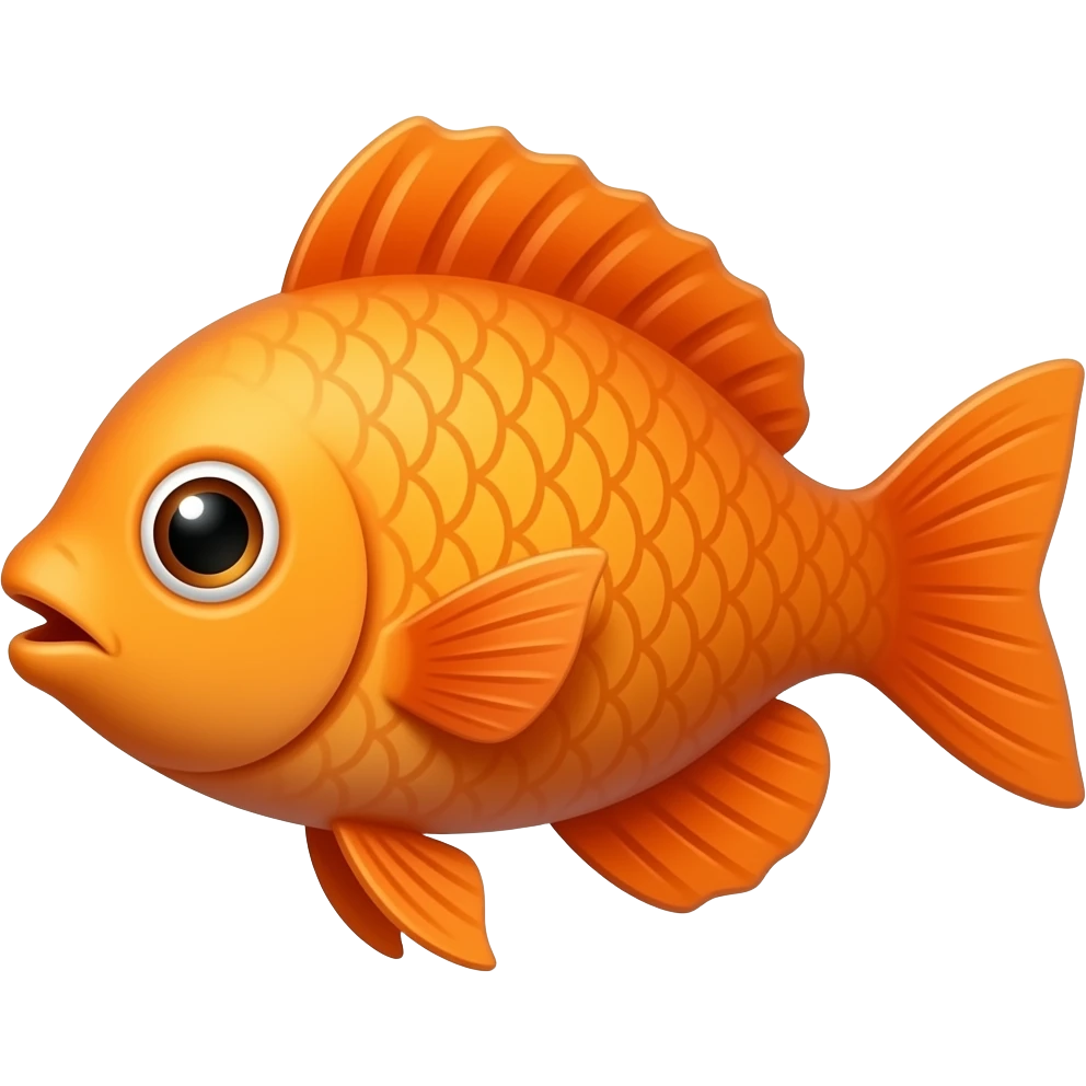orange fish emoji