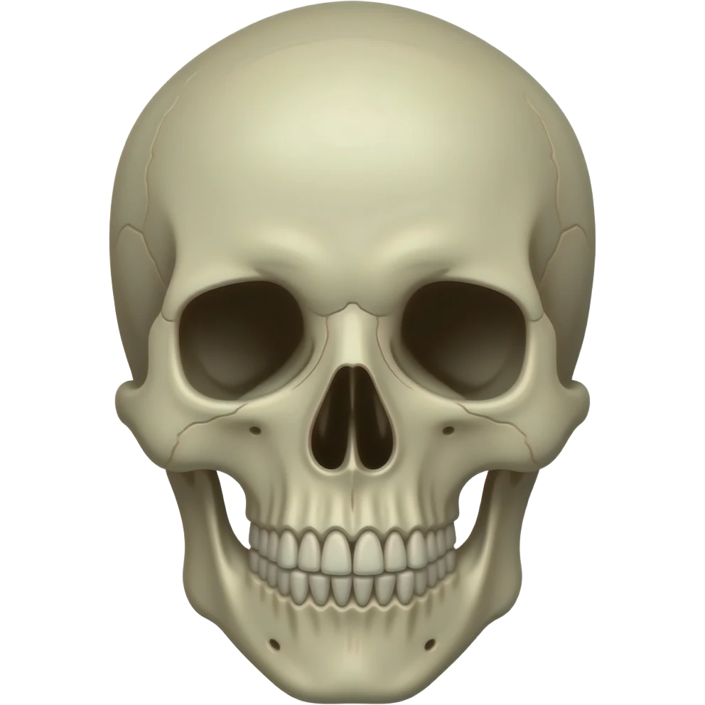 skull face by jamaleditz emoji