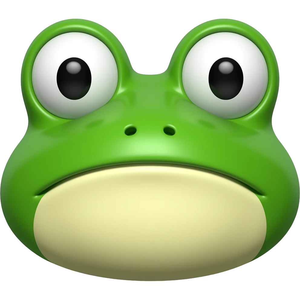 carzy Frog Face emoji