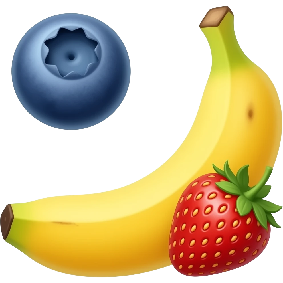 🫐🍌🍓 emoji