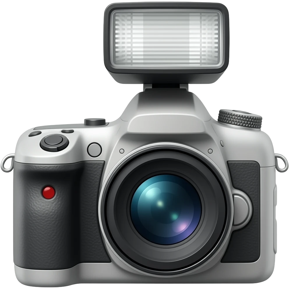 camera with flash emoji