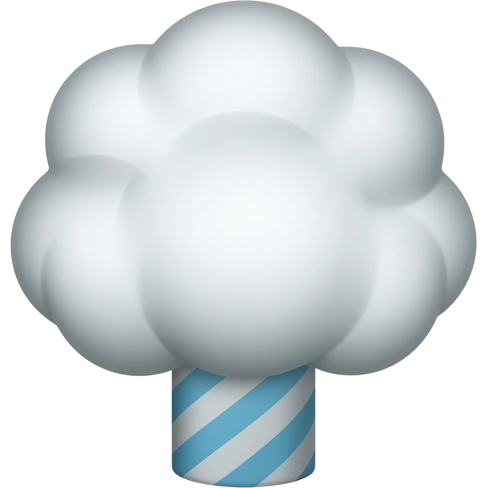Vape puff emoji