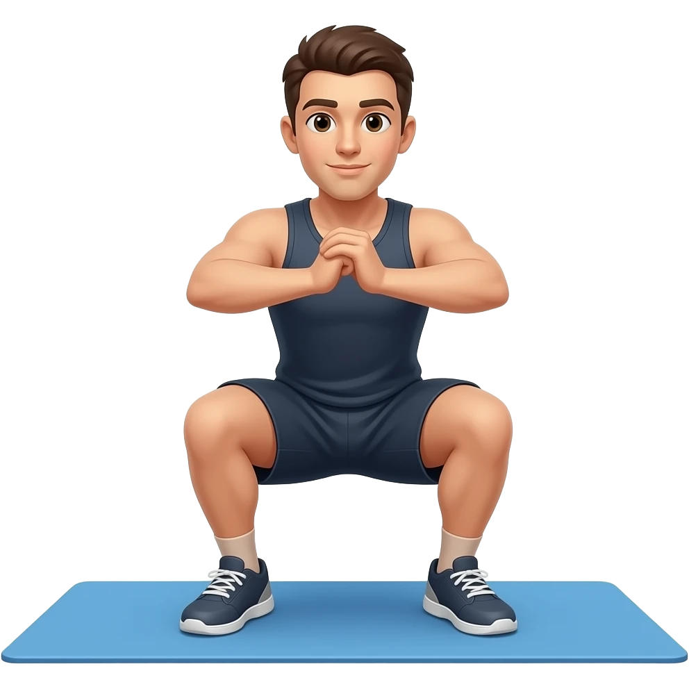 squat emoji