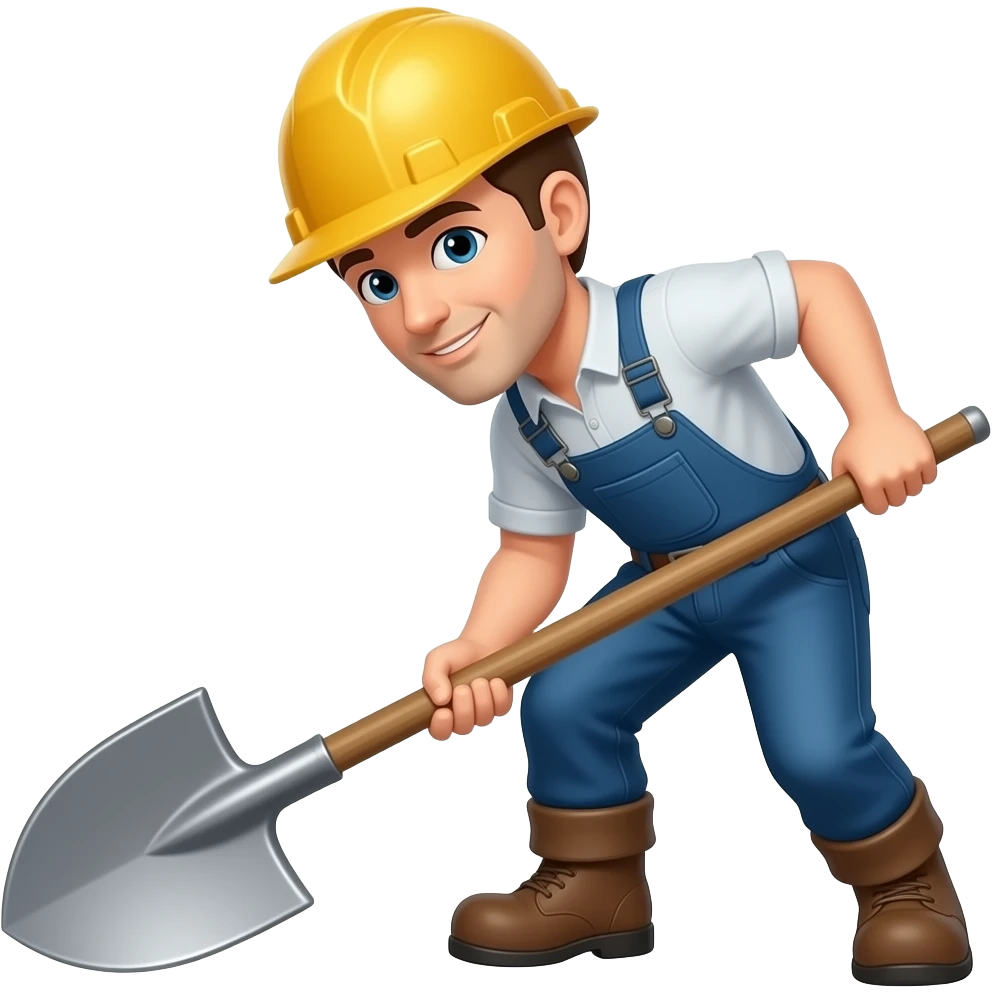 David digging emoji