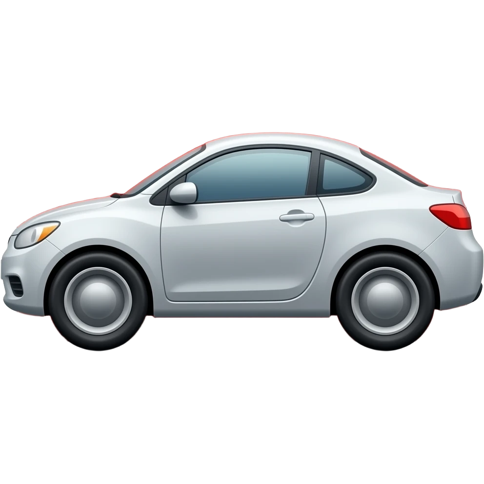 Red Back hear light car emoji