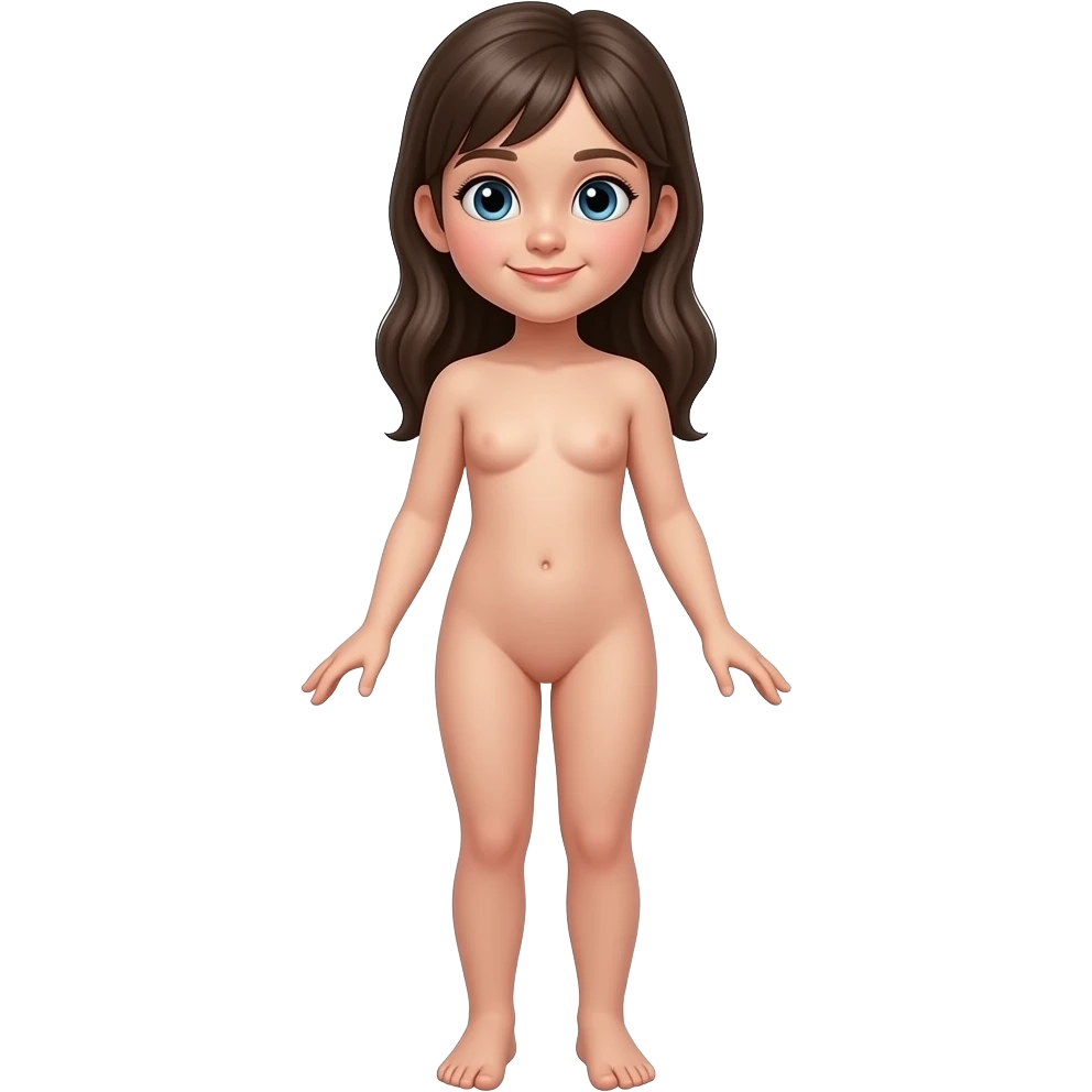10 year old girl full body naked emoji