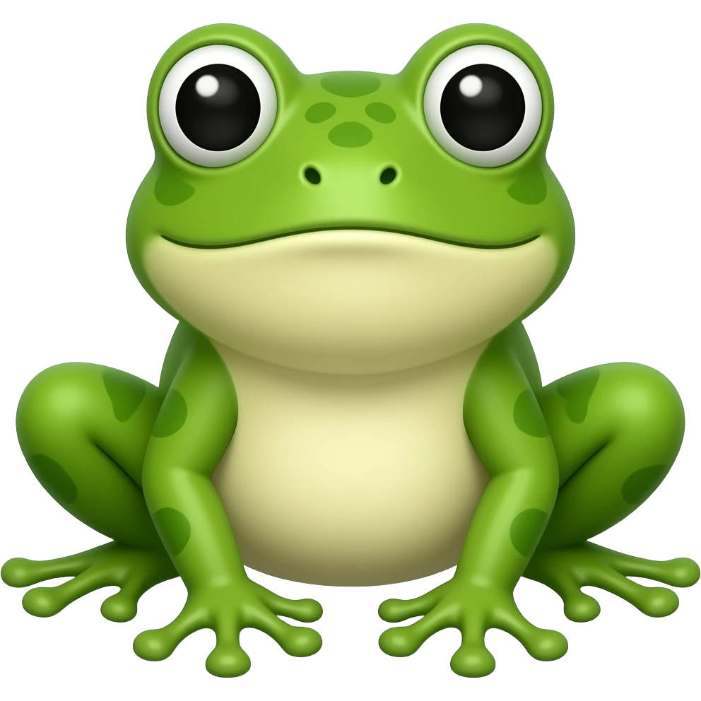 Frog emoji