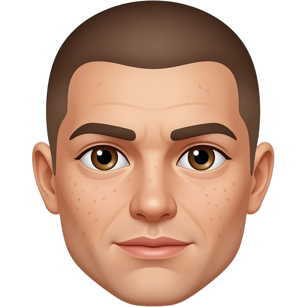 피부 트러블 피부만 보이게 emoji
