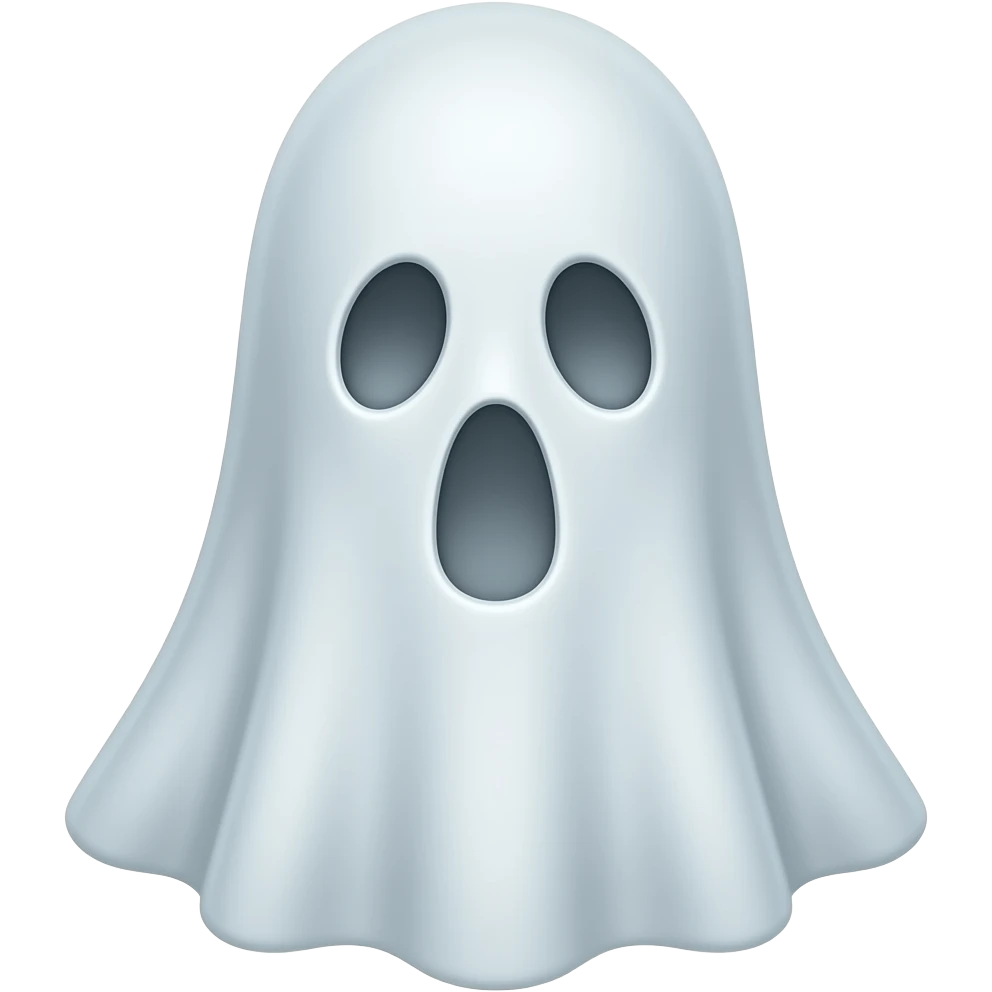 Human ghost emoji