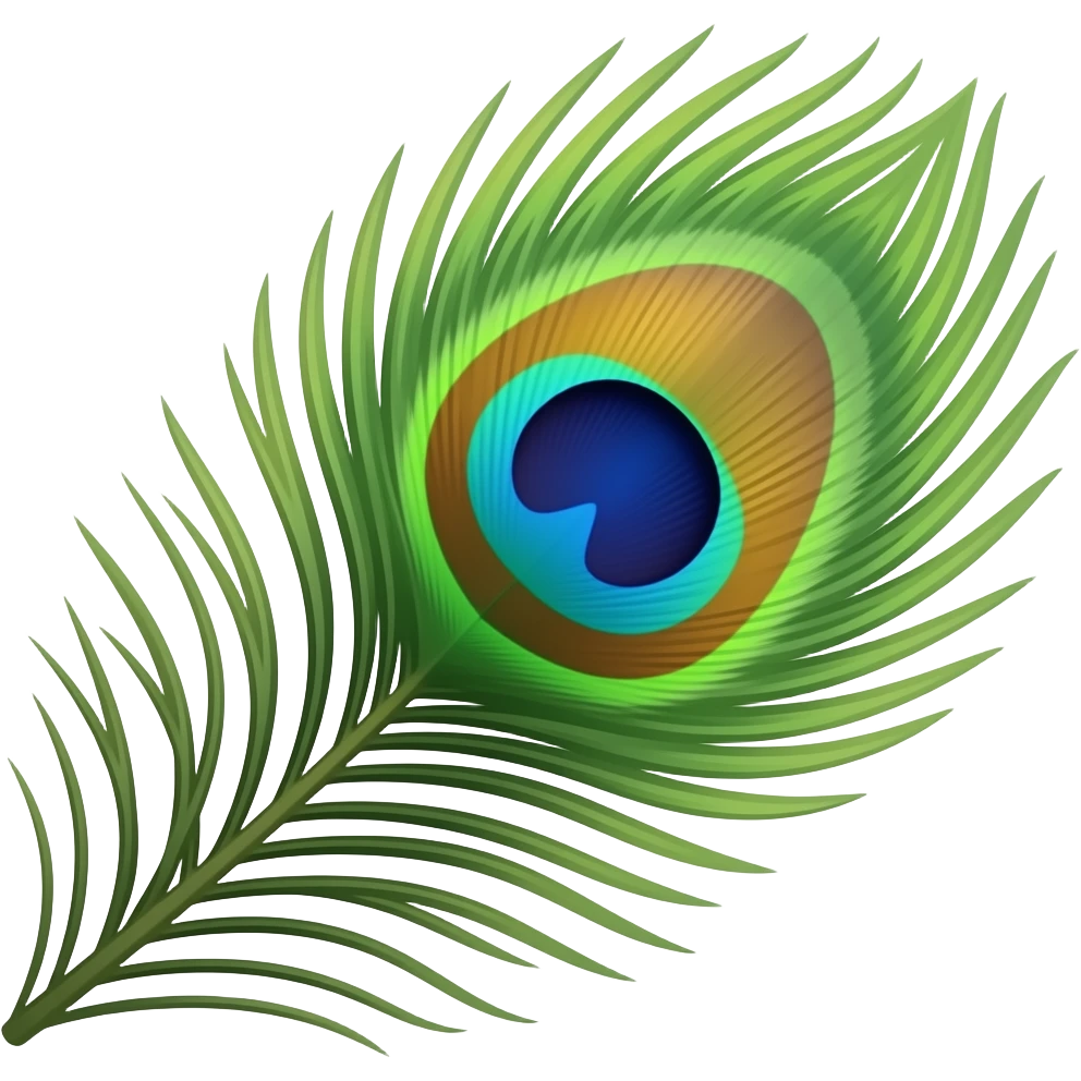 Peackok wing emoji