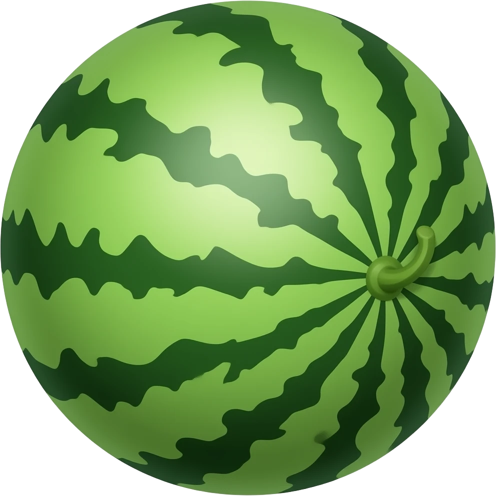 Na just make a watermelon ees emoji