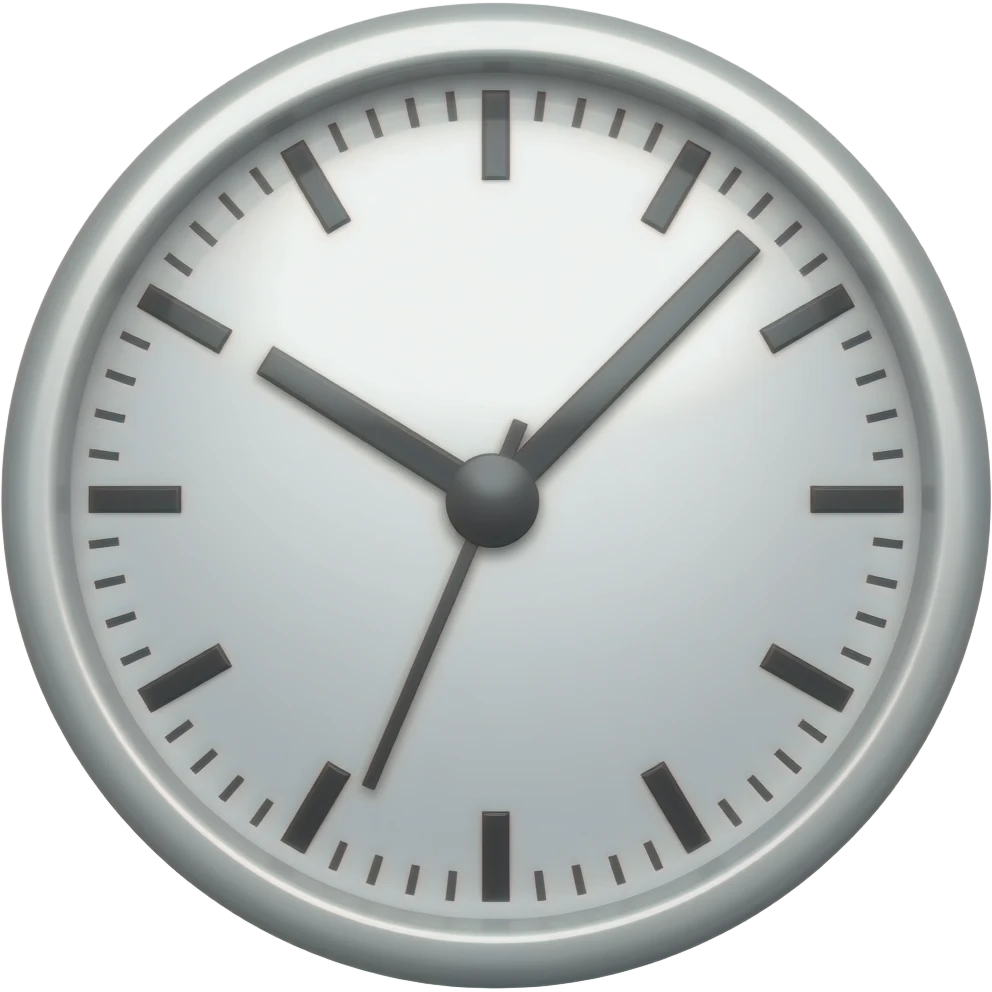 Time emoji