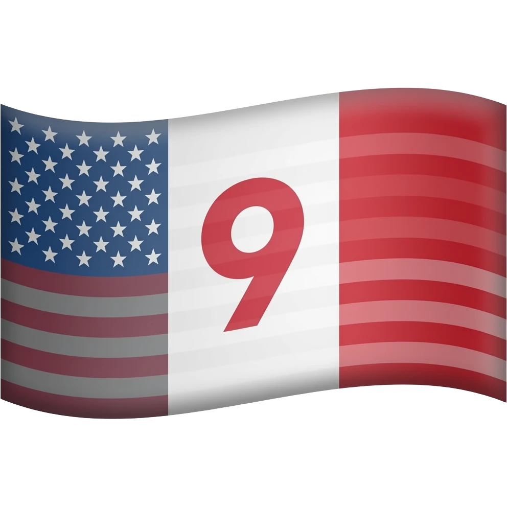 Flag 9 emoji
