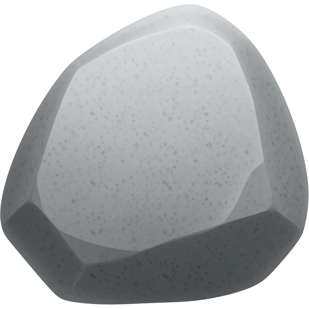 Granite stone emoji