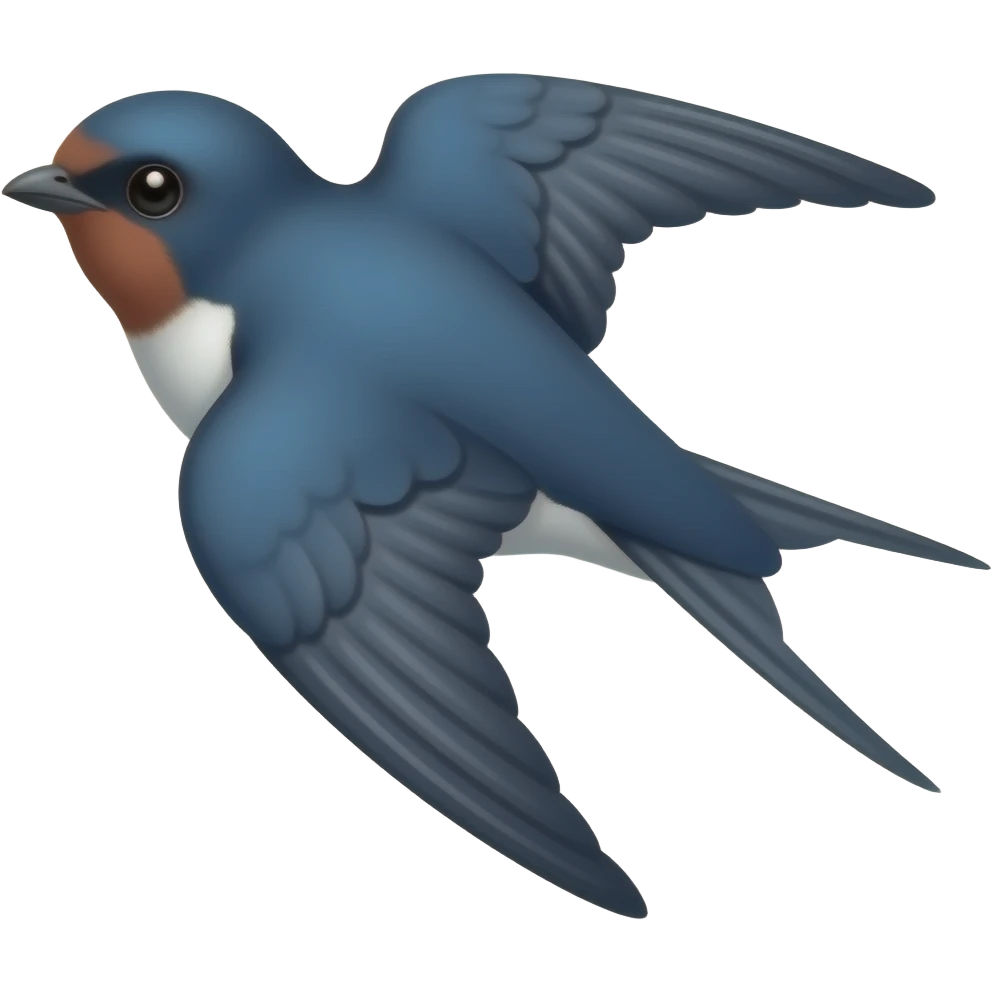 swift bird emoji