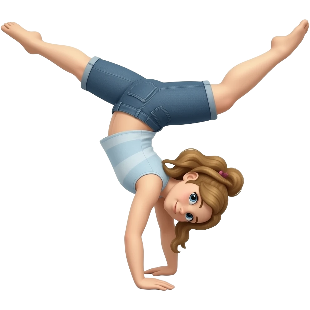 cartwheel split emoji