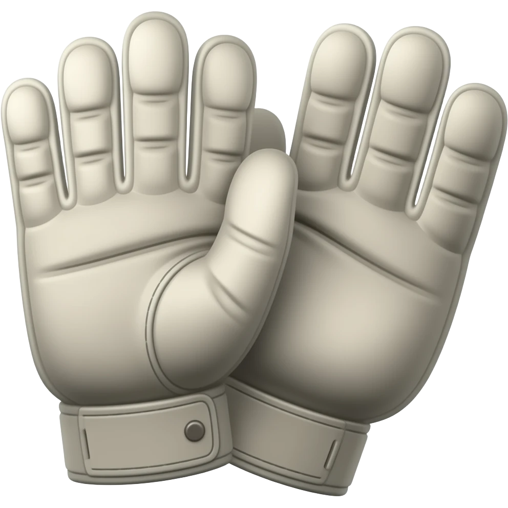 Kaleci eldiveni emoji