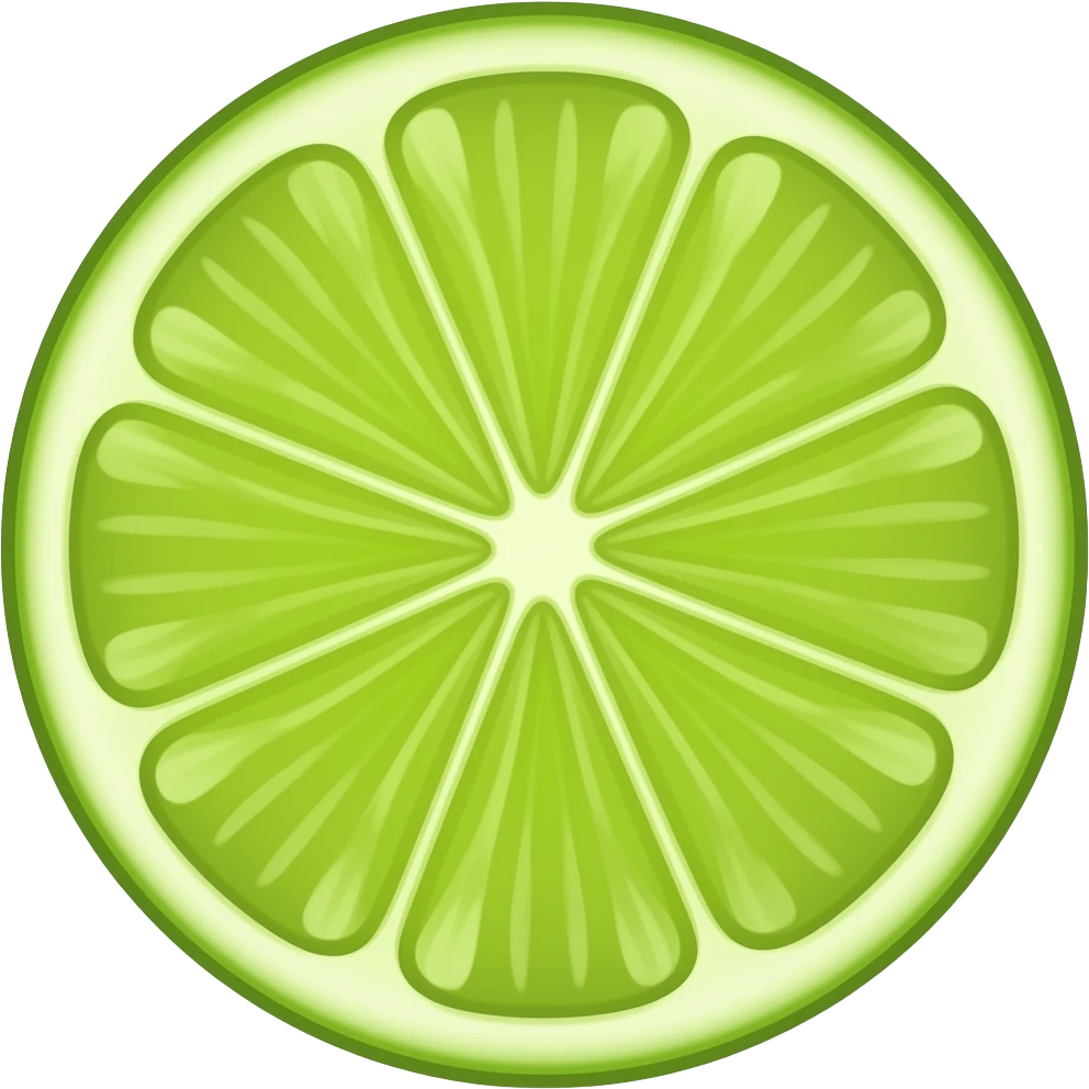 Lime emoji