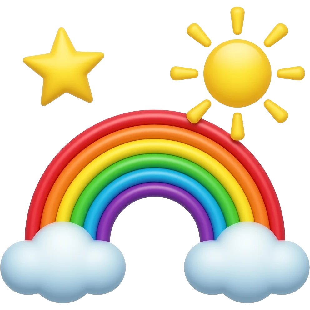 Arcoiris completo emoji