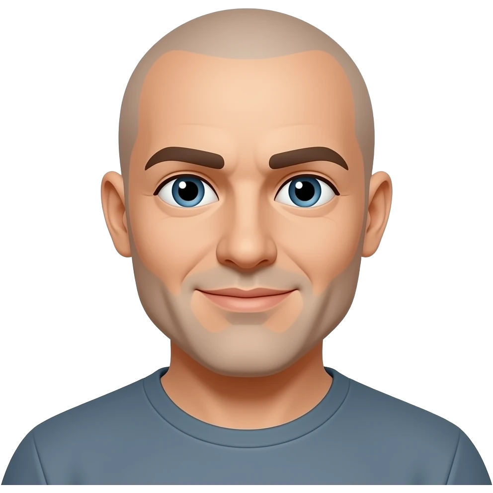 bald man emoji
