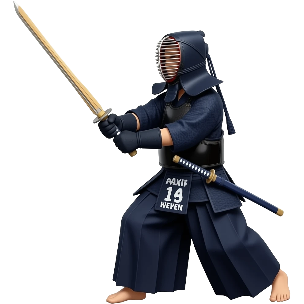 Japanese fencing emoji