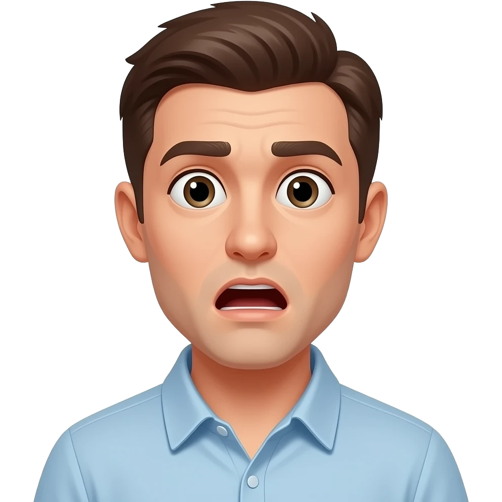 Shocked emoji
