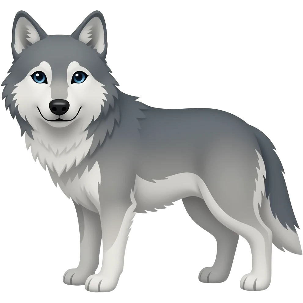 wolf like emoji