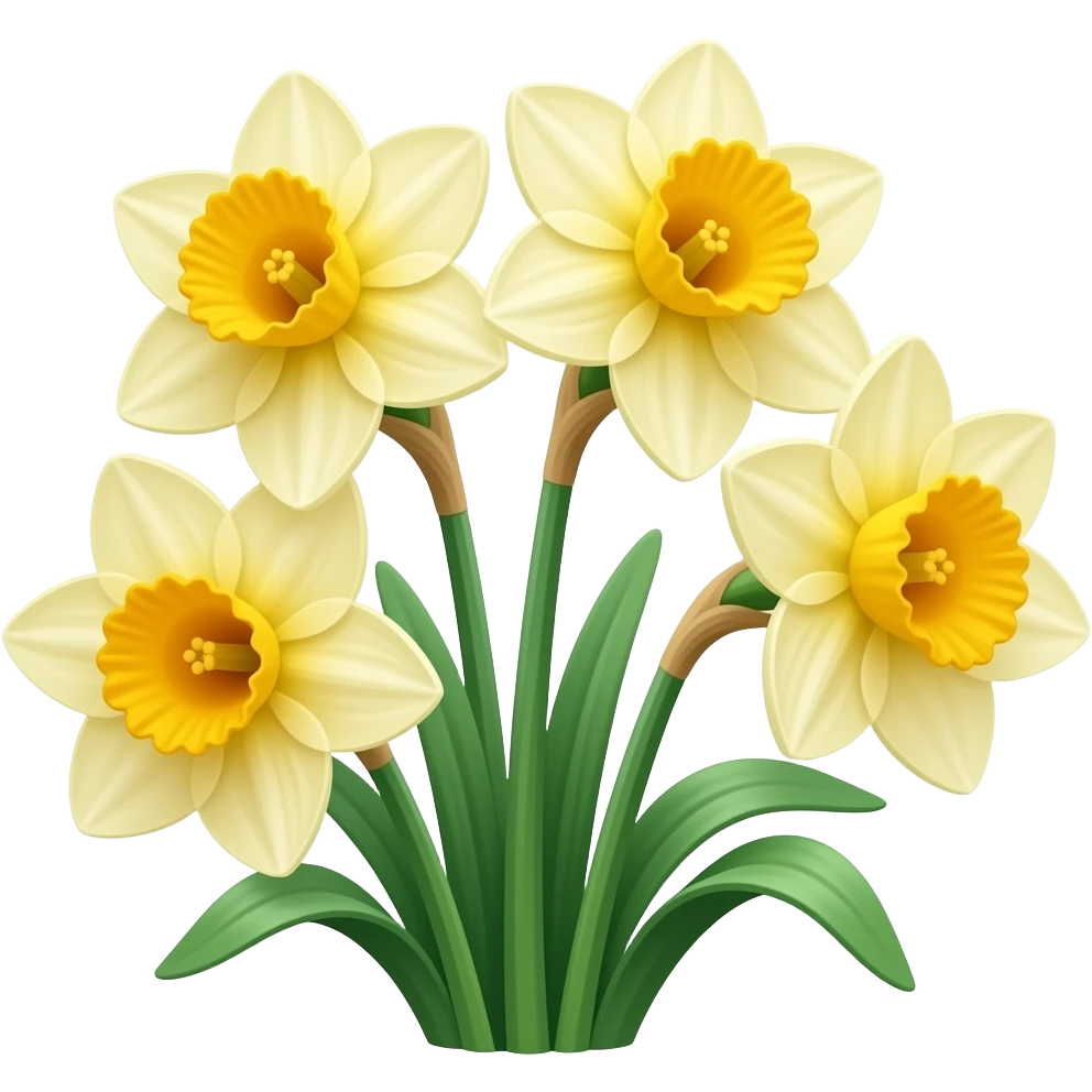 daffodils emoji