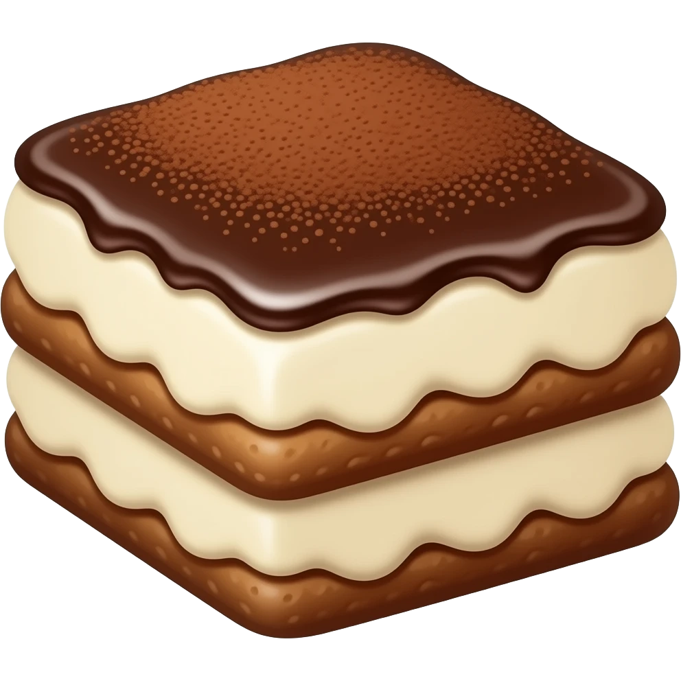 tightly layered tiramisu emoji