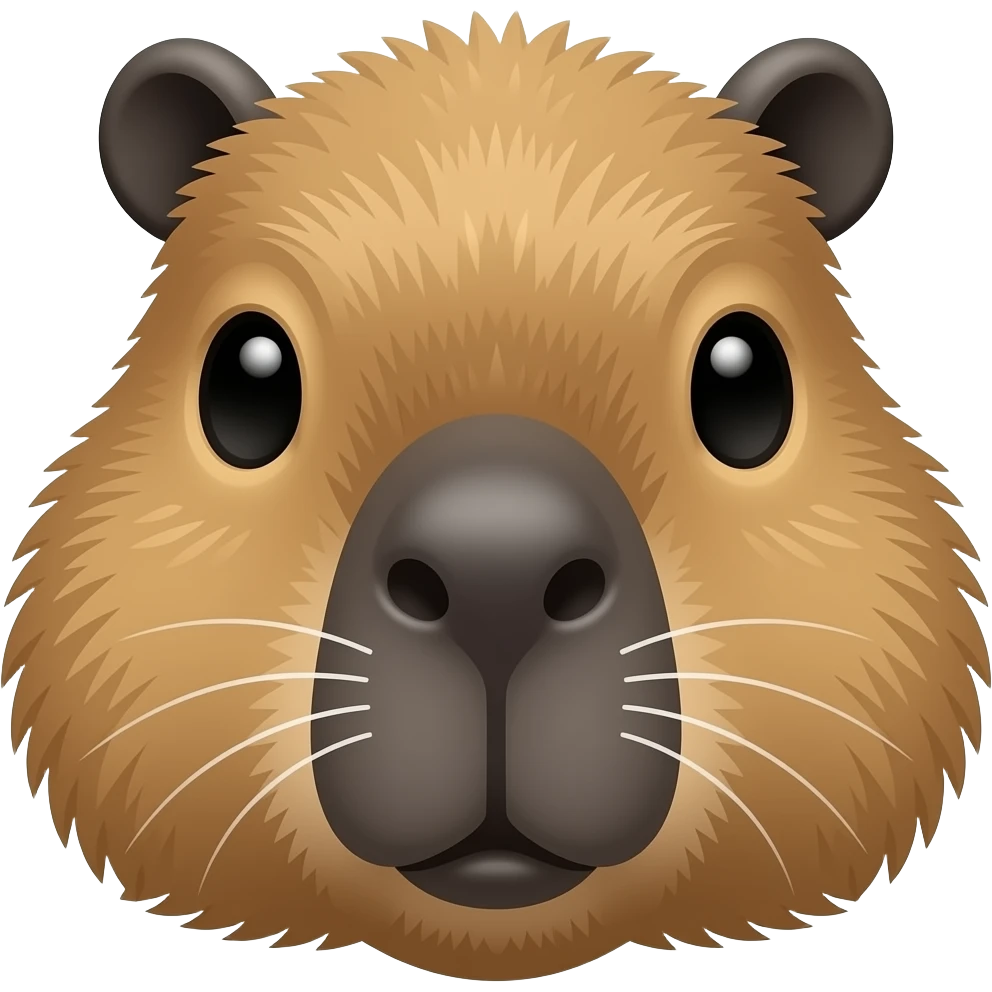 capybara face emoji