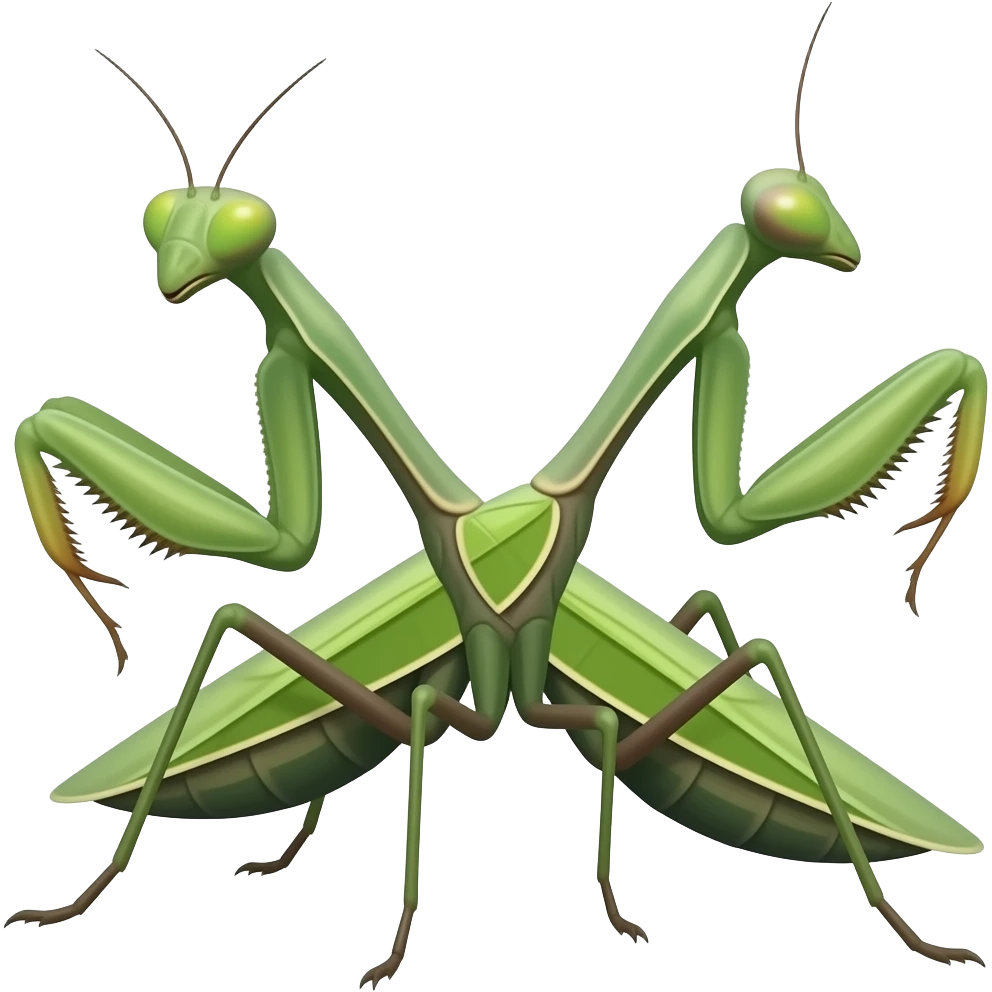 Orchid Mantis emoji