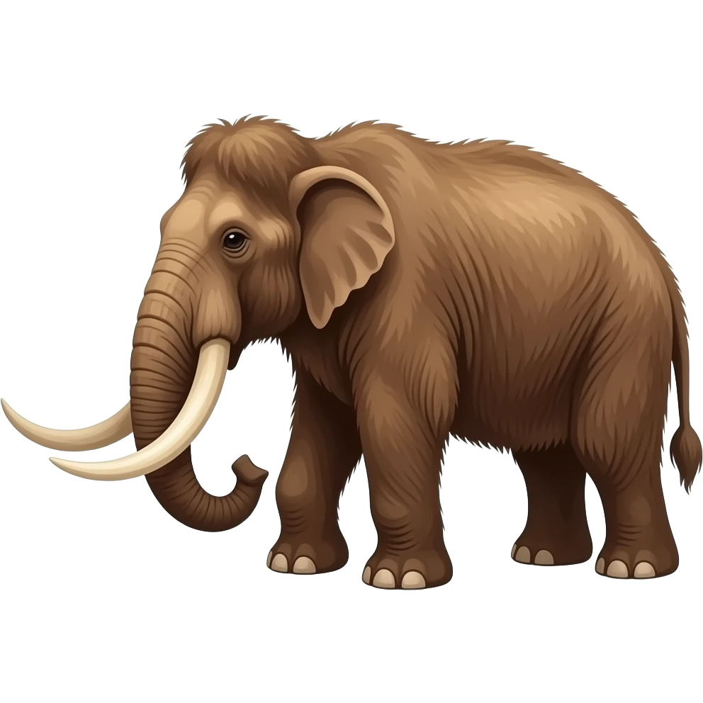 Cool mammoth tuff emoji