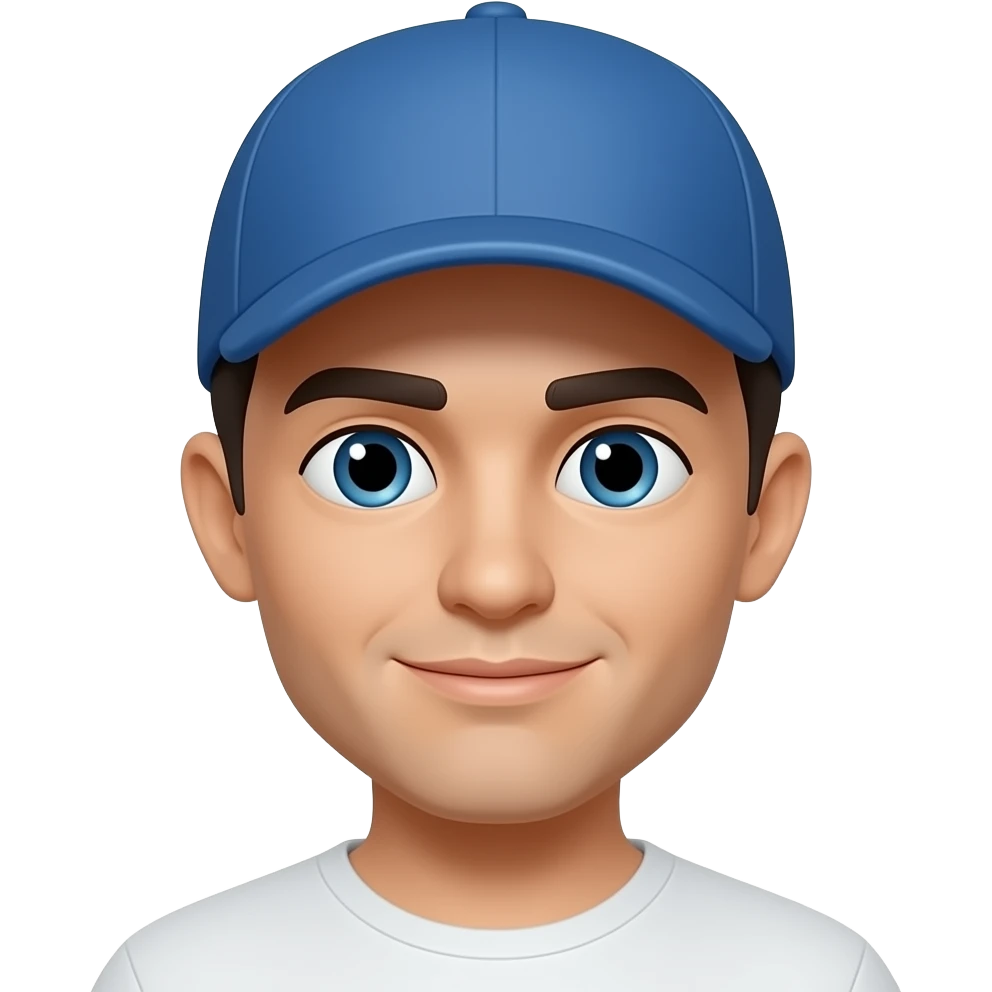 BLUE CAP emoji