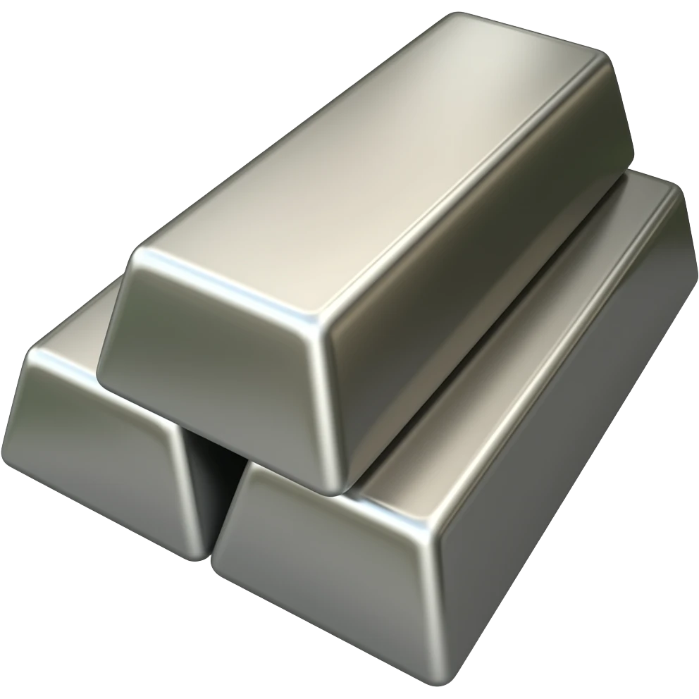 Tin Ingot bars emoji