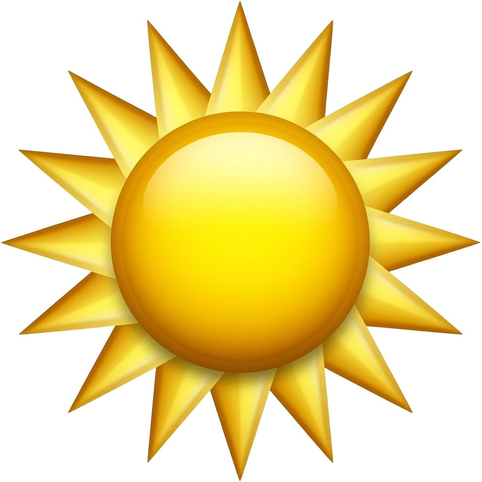 sun emoji